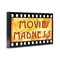 Stupell Industries Movie Madness Classic Sign Framed Giclee Wall Art Design by Graffi*tee Studios